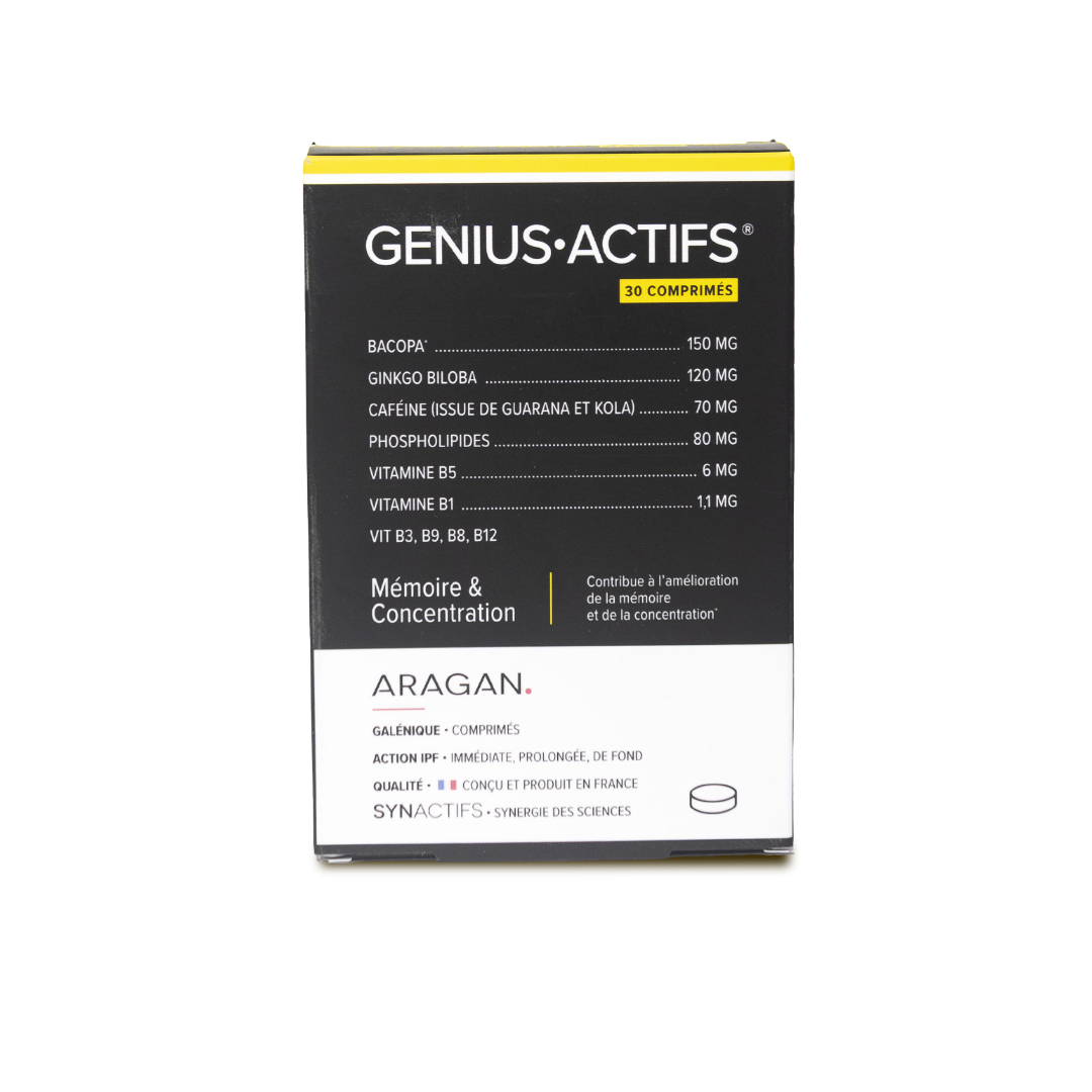 Genius Actifs – Mémoire & Concentration