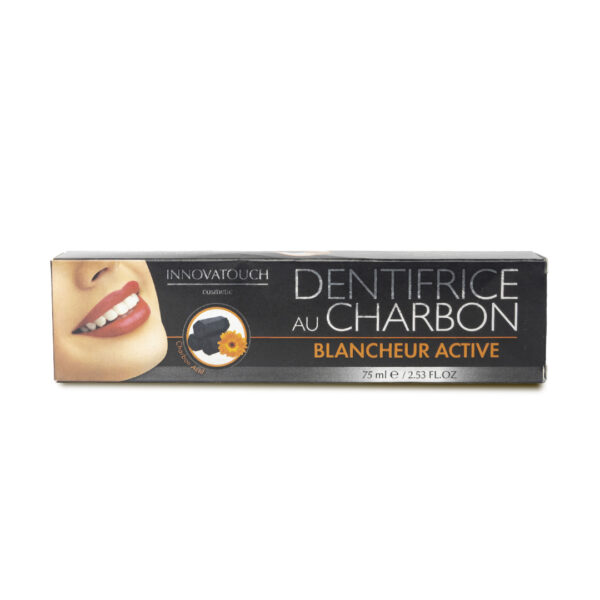 Innovatouch Dentifrice au Charbon – Blancheur Active