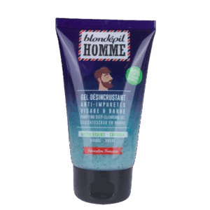 BLONDÉPIL HOMME  GEL DÉSINCRUSTANT ANTI-IMPURETÉS VISAGE & BARBE